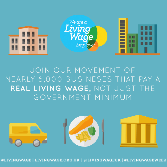 Celebrating the Living Wage Campaign - join the movement