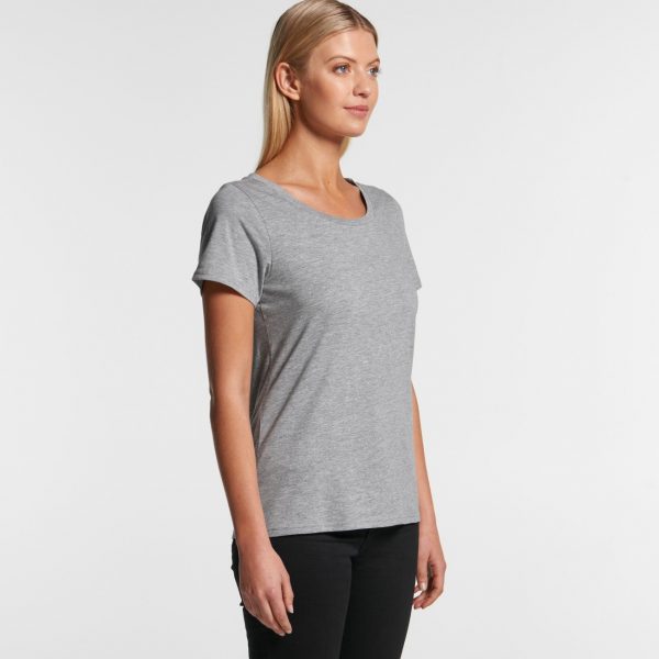 AS Colour womens Shallow Scoop Tee 4011.