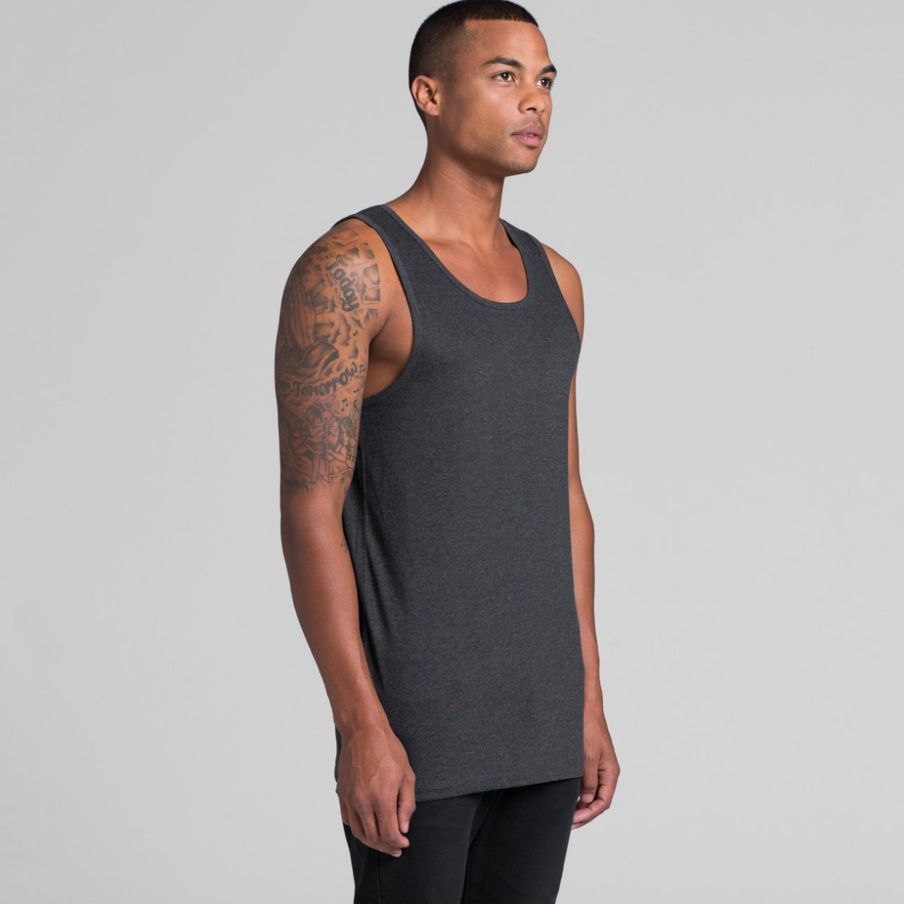 AS Colour 5007 Lowdown Singlet Mens | Fifth Column Printing