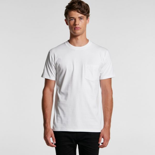 5027 AS Colour classic pocket t-shirt printed at Fifth Column.