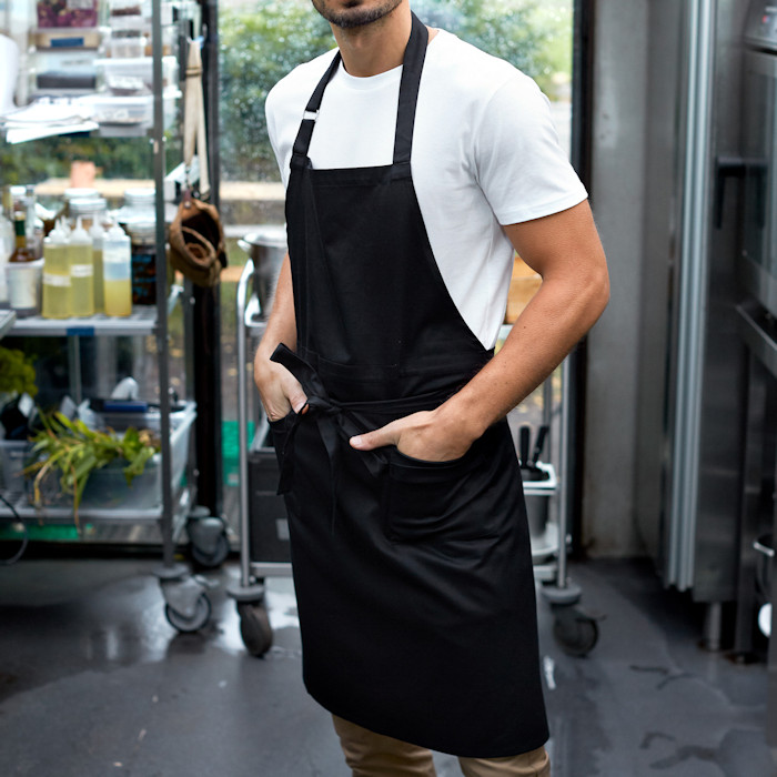 Ethical Workwear - Sustainable Corporate Clothing - Neutral Waiters Apron