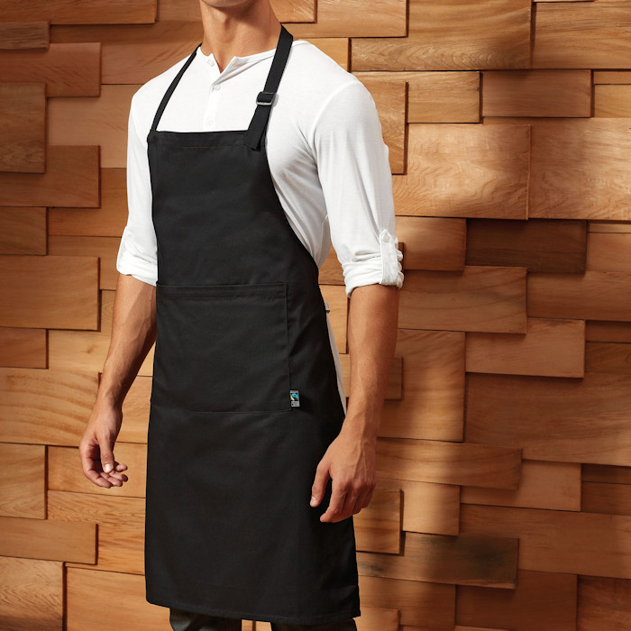 Ethical Workwear - Sustainable Corporate Clothing - Premier Fairtrade Bib Apron