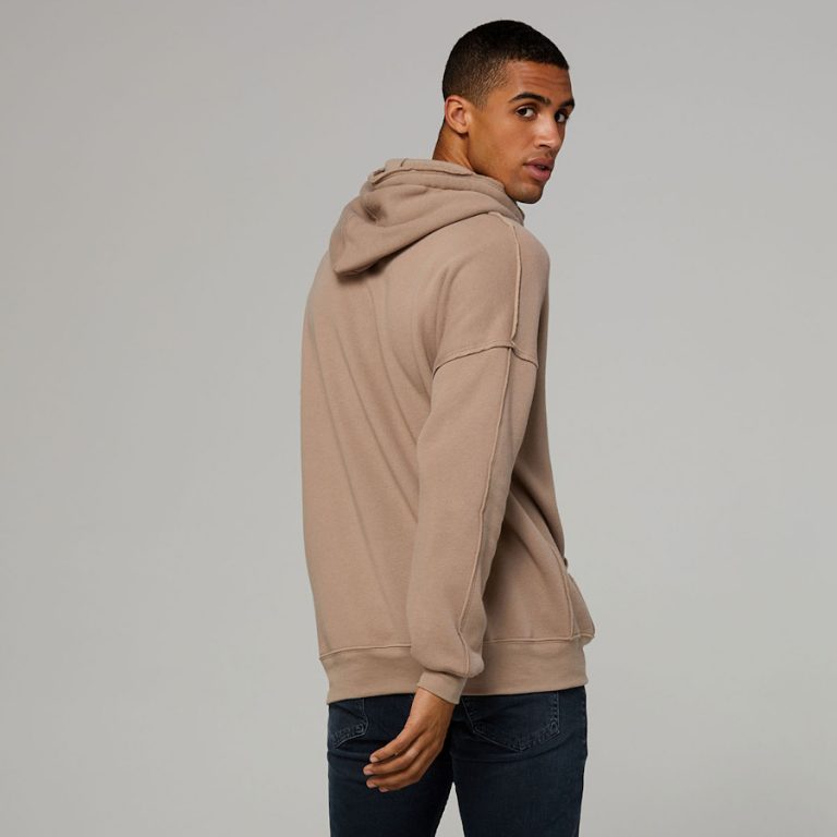 Bella Canvas Raw-Seam Hoodie | Printing Embroidery | Fifth Column