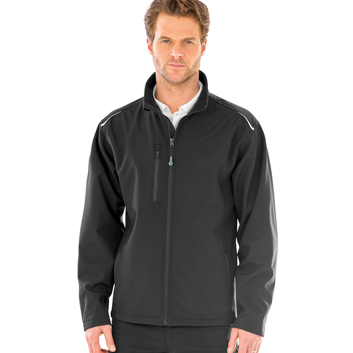 R900X recycled 3-layer jacket, part of the range of Result Genuine Recycled blank clothing.