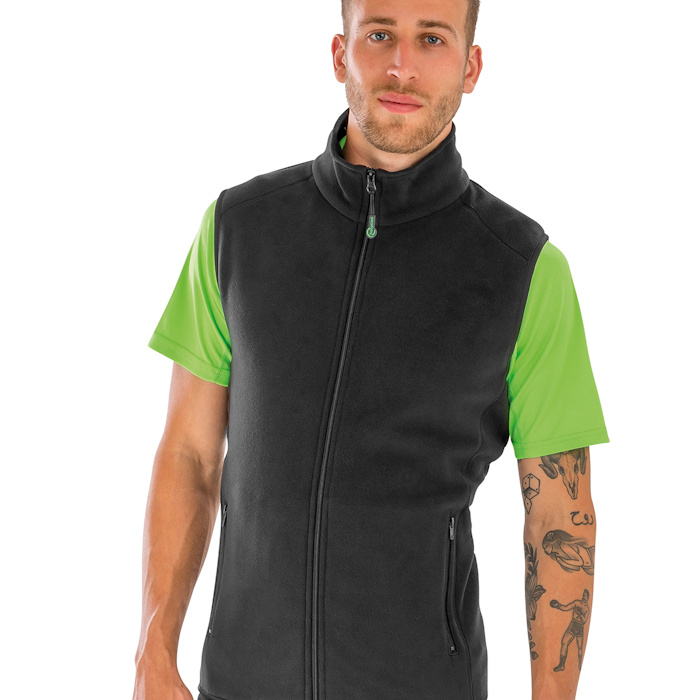 R904X polarthermic bodywarmer, part of the range of Result Genuine Recycled blank clothing.