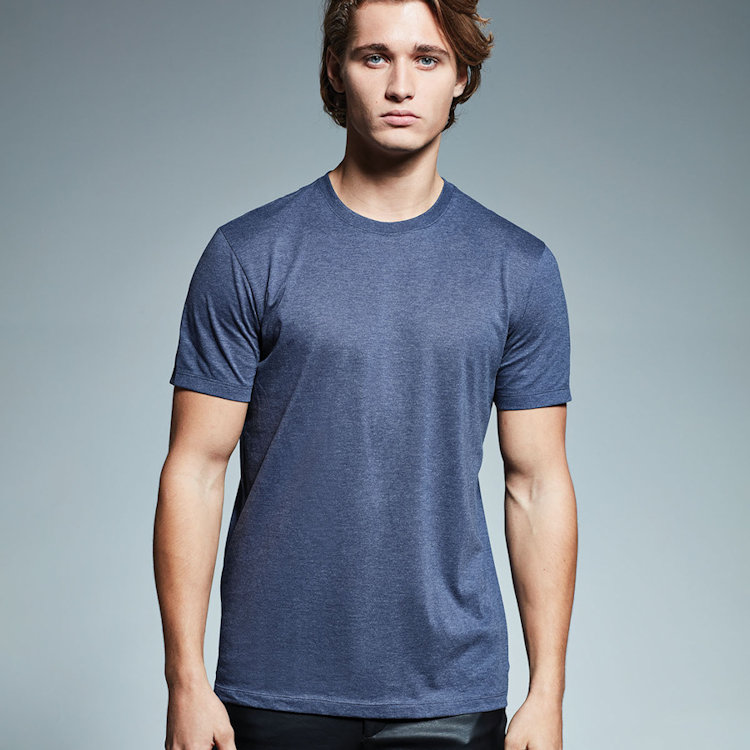 Great lightweight t-shirts for printing, the Anthem Marl tee AM010M.