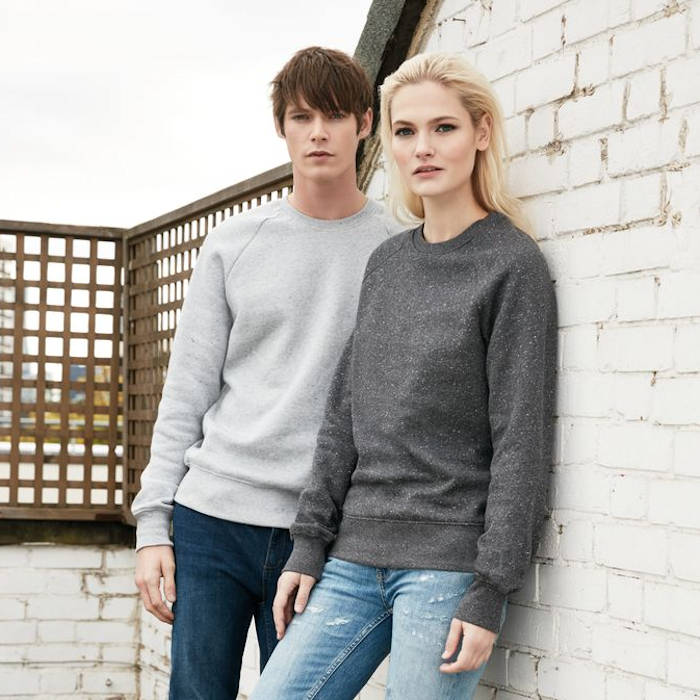 The Continental EP65 sweatshirt, an example in 8 great products for winter print and embroidery.