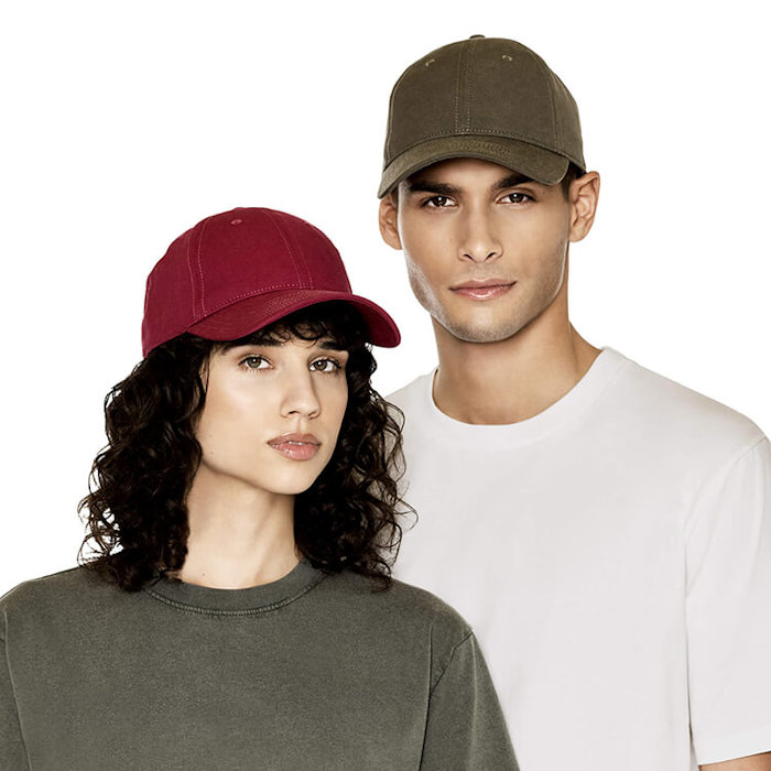 The Continental 6 panel baseball cap, an example in 8 great products for winter printing and embroidery.