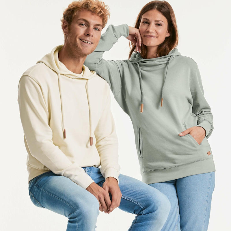 11 of the Best Hoodies to Print and Embroider - Russell High Collar Hooded Sweat.