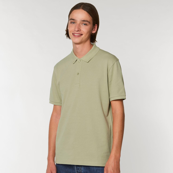 Best Organic Polo Shirts for Personalisation - Stanley Dedicator.