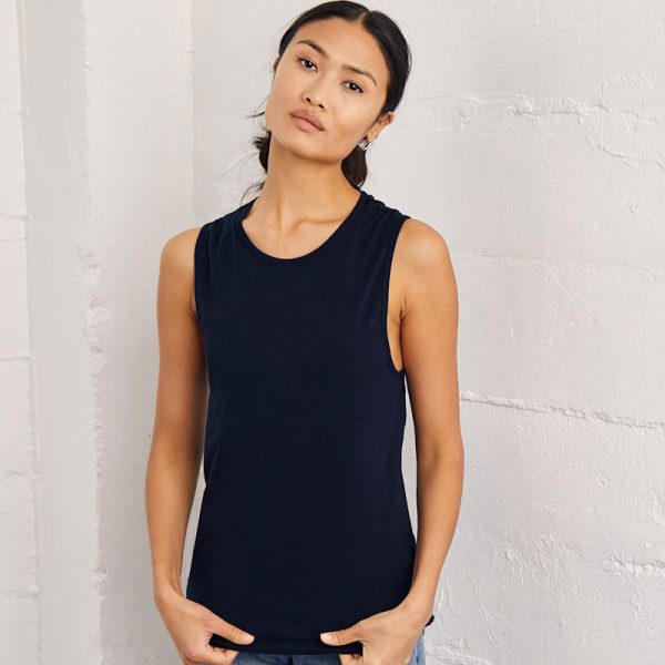 Bella and Canvas Women's Jersey Muscle Tank - 1.
