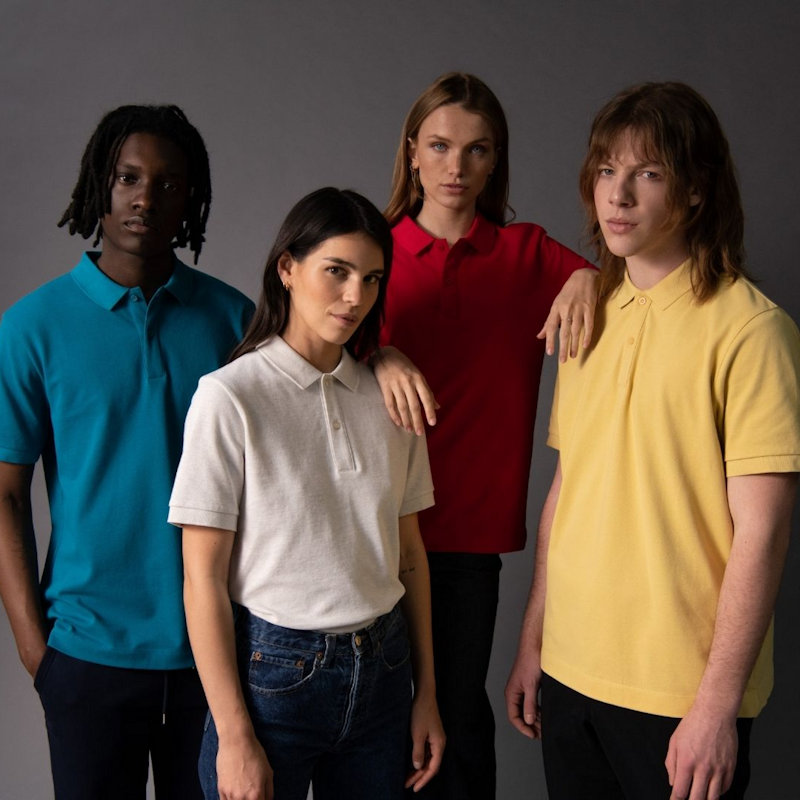 Colour palette - Stanley Stella Prepster polo shirt review.