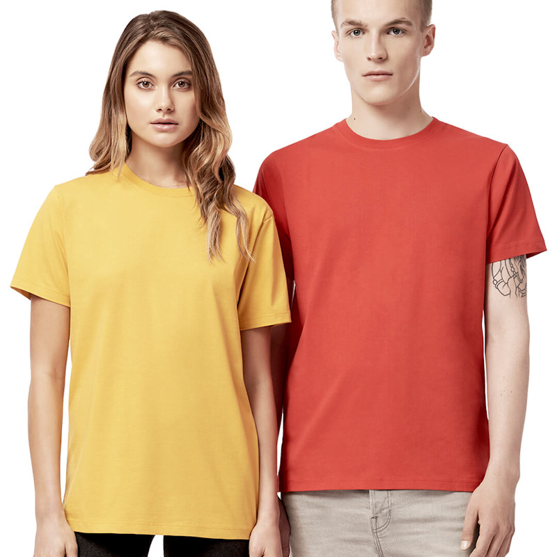 T shirts with a versatile unisex fit.