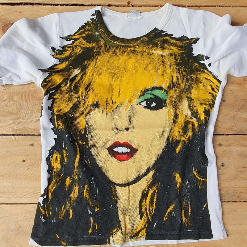 Debbie Harry tee, punk t-shirt printing favourites from the Fifth Column vault.
