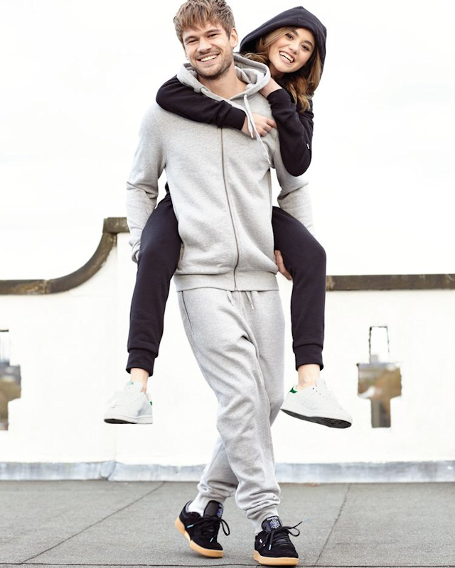 Earth Positive Unisex Jog pants - best organic joggers for printing and embroidery.