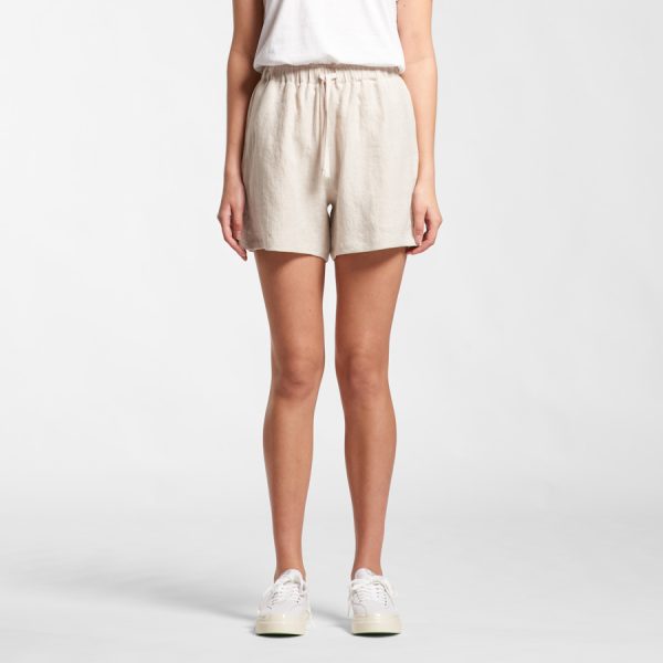 AS Colour Womens Linen Shorts - 1.