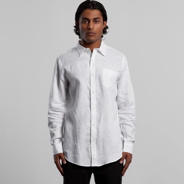 AS Colour Mens Linen Shirt - 1.