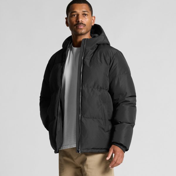 AS Colour Mens Hooded Puffer Jacket 5590 - 1.