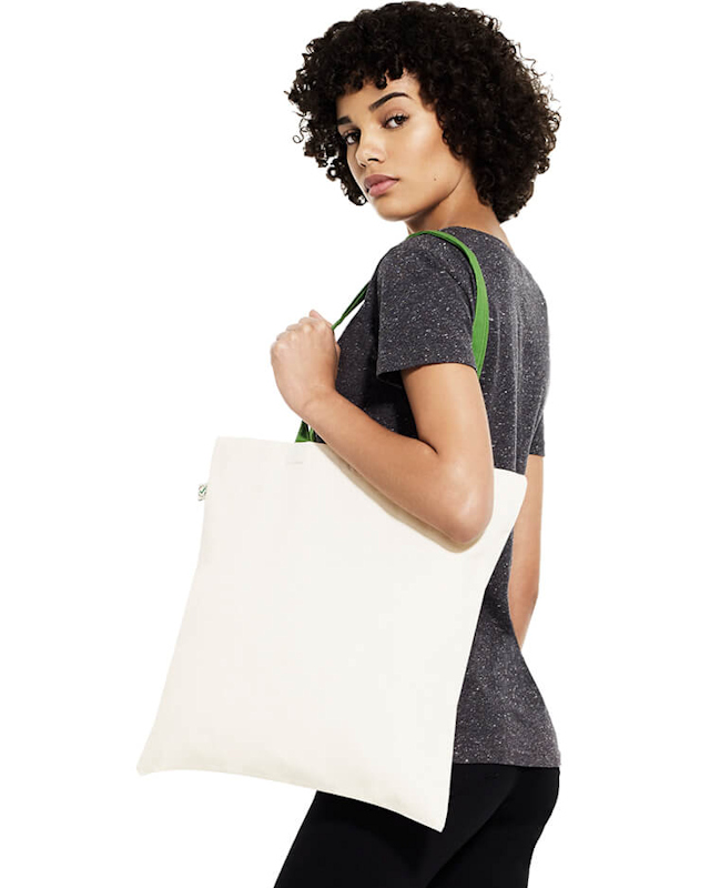 Earth Positive Heavy Shopper Tote - Eco-Friendly Custom Tote Bags.