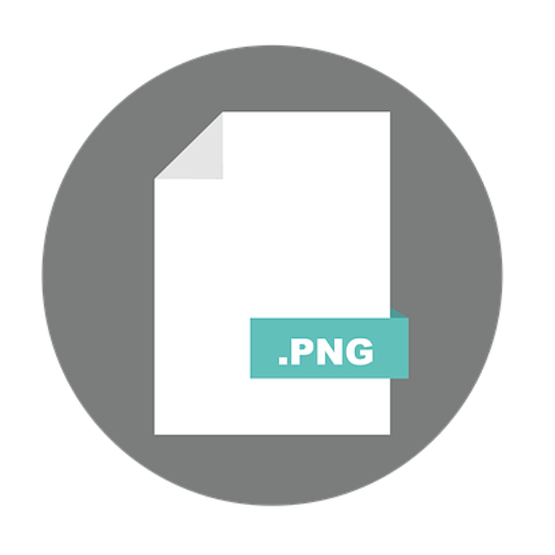 PNG files with artwork for screen printing.